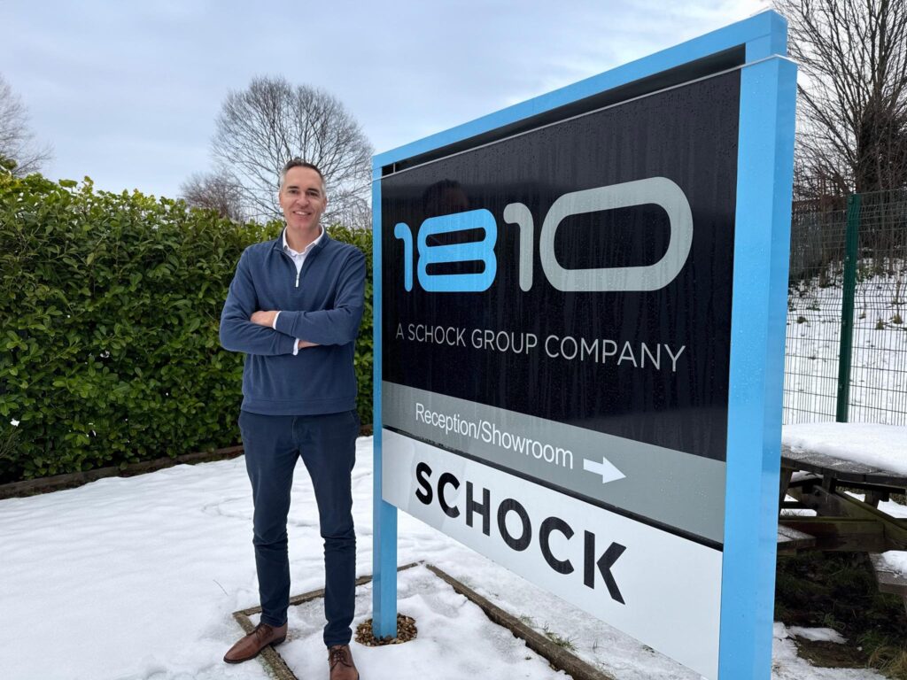 Managing Director of The 1810 Company/SCHOCK UK, Bernhard van Ommen